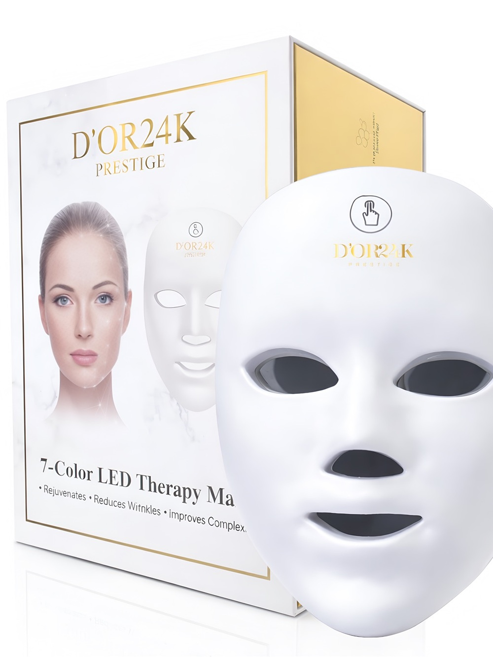 D' OR 24K Prestige 7-Color LED Therapy Mask